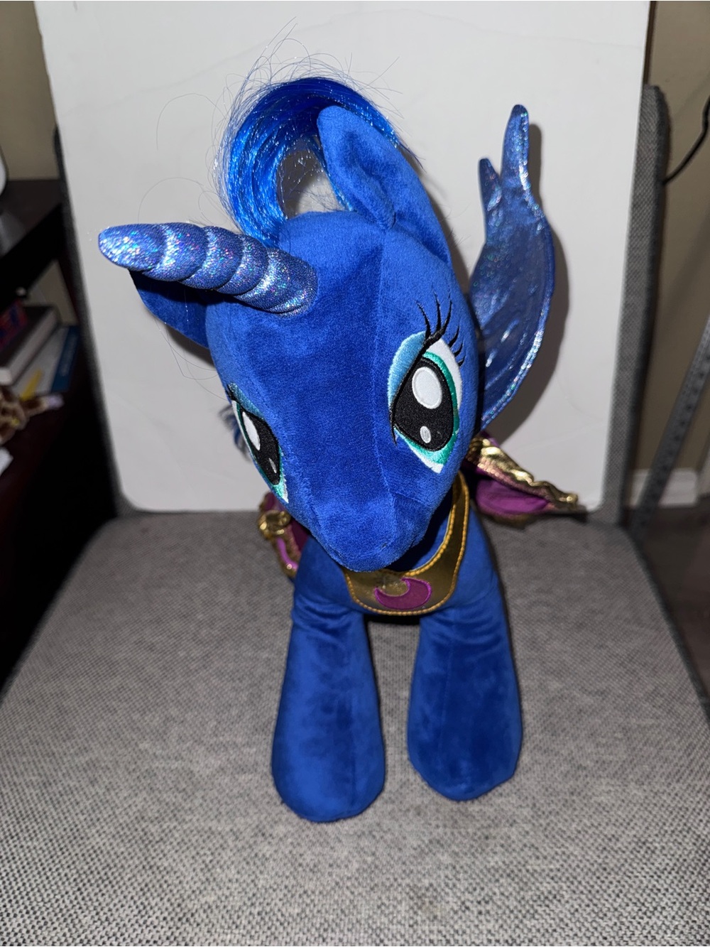 Unicorn Pegasus 2015 Build a Bear My Little Pony Princess Luna with Skirt 18. - Picture 5 of 15